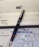 Perfect Replica Meisterstuck Black&Silver Fountain Pen AAA Montblanc Extra Large (6)_th.jpg